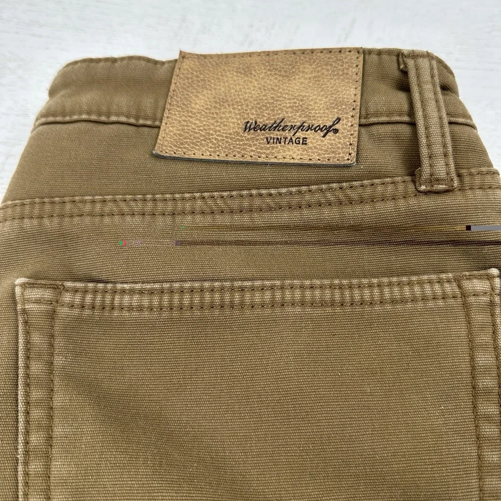 Weatherproof Vintage Fleece Lined Pants‎ Men's 32x29 Khaki